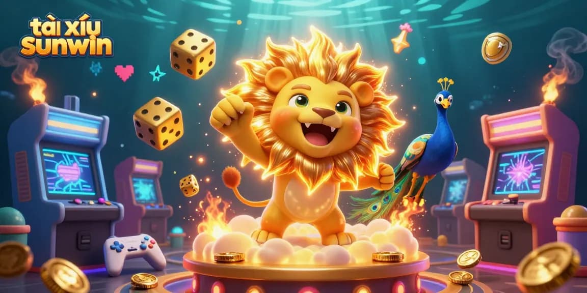 Engage with tài xỉu sunwin game featuring vibrant visuals and dynamic elements in a casino scene.