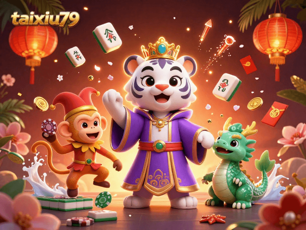 Experience thrilling gameplay at taixiu79 with magical characters and rich casino elements.