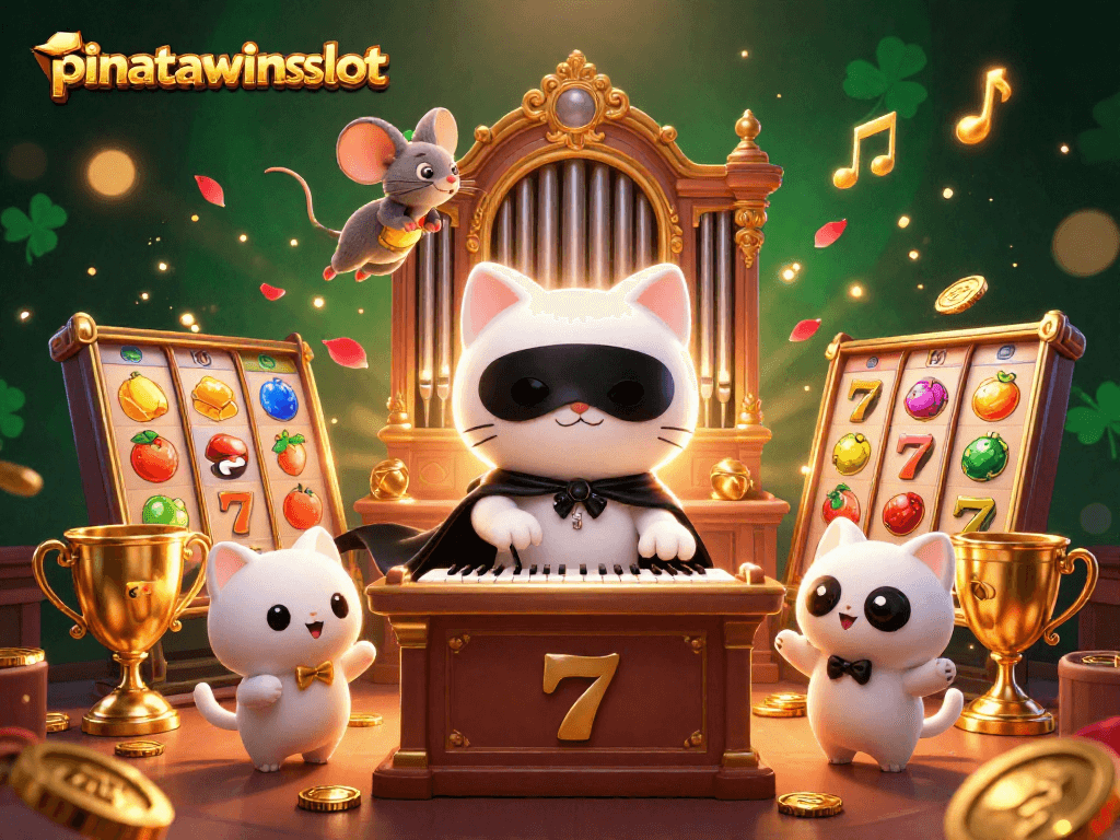 Engage with pinatawinsslot's vibrant 3D slots scene featuring playful characters and dynamic game elements.