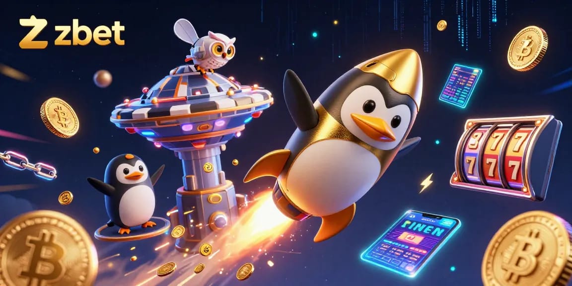 Experience thrilling games at zbet with this vibrant 3D illustration showcasing a cosmic casino adventure.