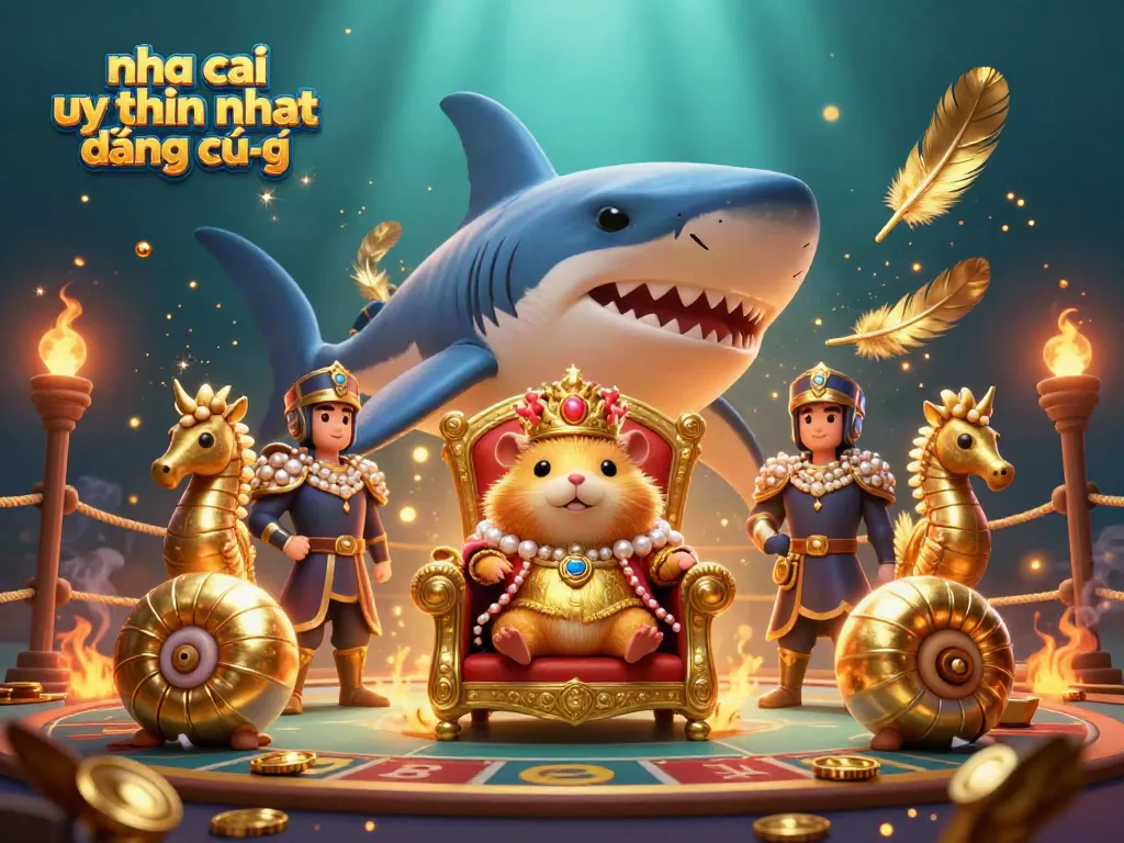 Experience thrilling betting adventures with nha cai uy tin nhat đáng chú ý in this vibrant underwater casino scene.